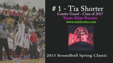Tia Shorter (1) @ 2015 Roundball Spring Classic