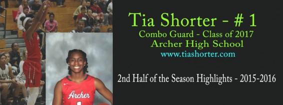 Tia’s 2nd Half of the Season Highlights: 2015-2016